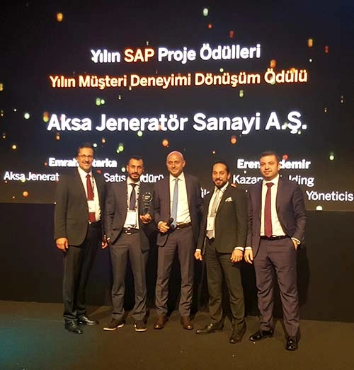 Aksa Jeneratör’e Yılın Müşteri Deneyimi Dönüşümü Ödülü