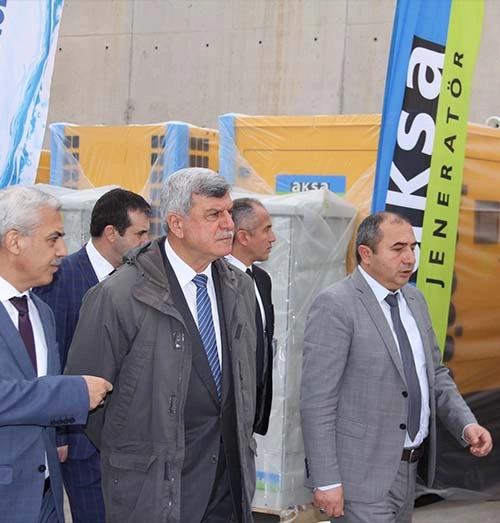 Aksa’dan Kocaeli Büyükşehir Belediyesi İSU Genel Müdürlüğü’ne 8 megavatlık jeneratör